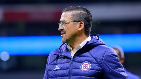 Joaquín Moreno, DT de Cruz Azul.
