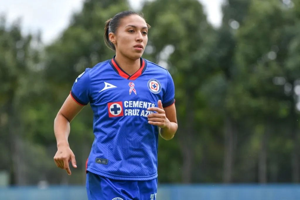 Daniela Monroy, histórica jugadora de Cruz Azul Femenil. (Foto: Imago7)