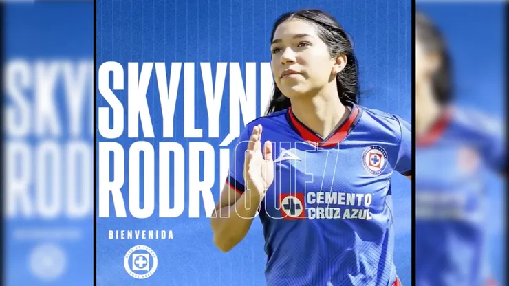 Skylynn Rodríguez, primer refuerzo de Cruz Azul Femenil.
