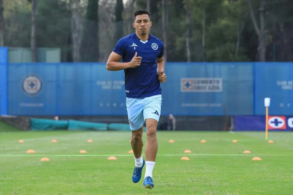 Ángel Sepúlveda, delantero de Cruz Azul.