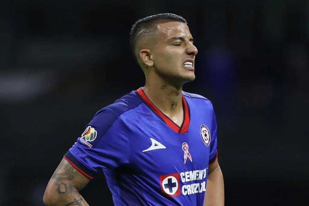 Kevin Castaño, jugador colombiano de Cruz Azul. (Foto: Imago7)