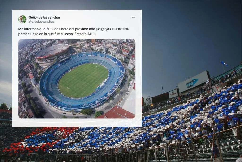 El regreso de Cruz Azul al Estadio Azul es inminente.