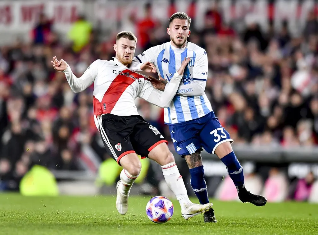 Gonzalo Piovi, referencia en los últimos tiempos del Racing Club. (Getty Images)