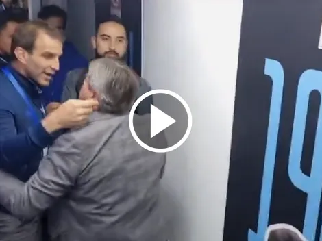 Iván Alonso y Miguel Herrera, cara a cara en el Azul