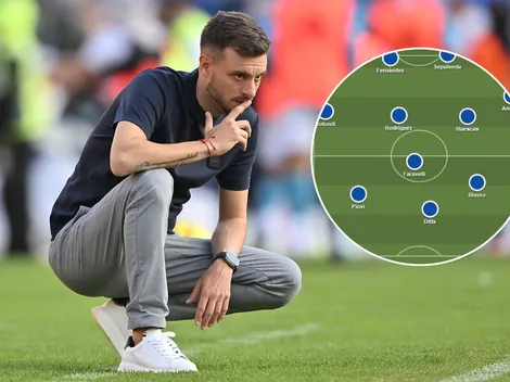 Así funcionó la pizarra de Martín Anselmi