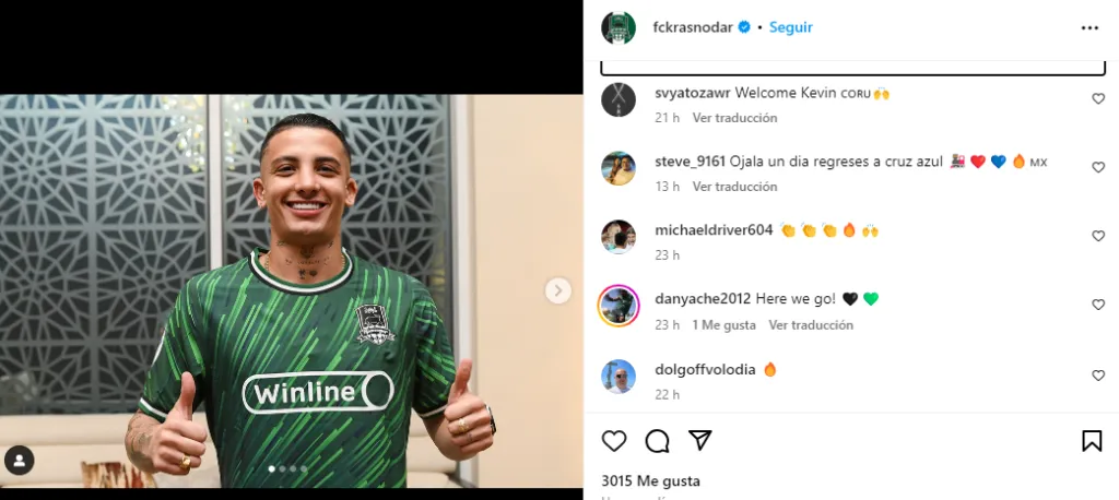 Recciones de los fanáticos a la presentación de Kevin Castaño