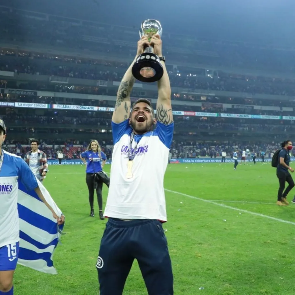 Andrés Gudiño, uno de los Campeones de la novena. (Foto: @andresggp)