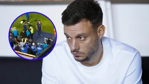 Anselmi fue agredido por un sector de la afición.