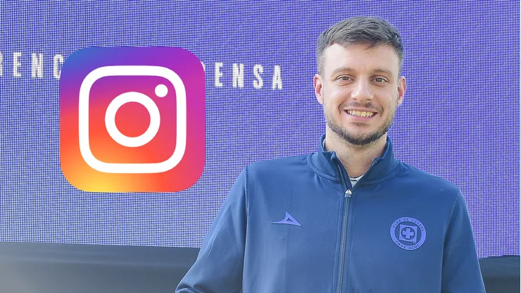 Anselmi palpitó su debut con Cruz Azul por las redes.