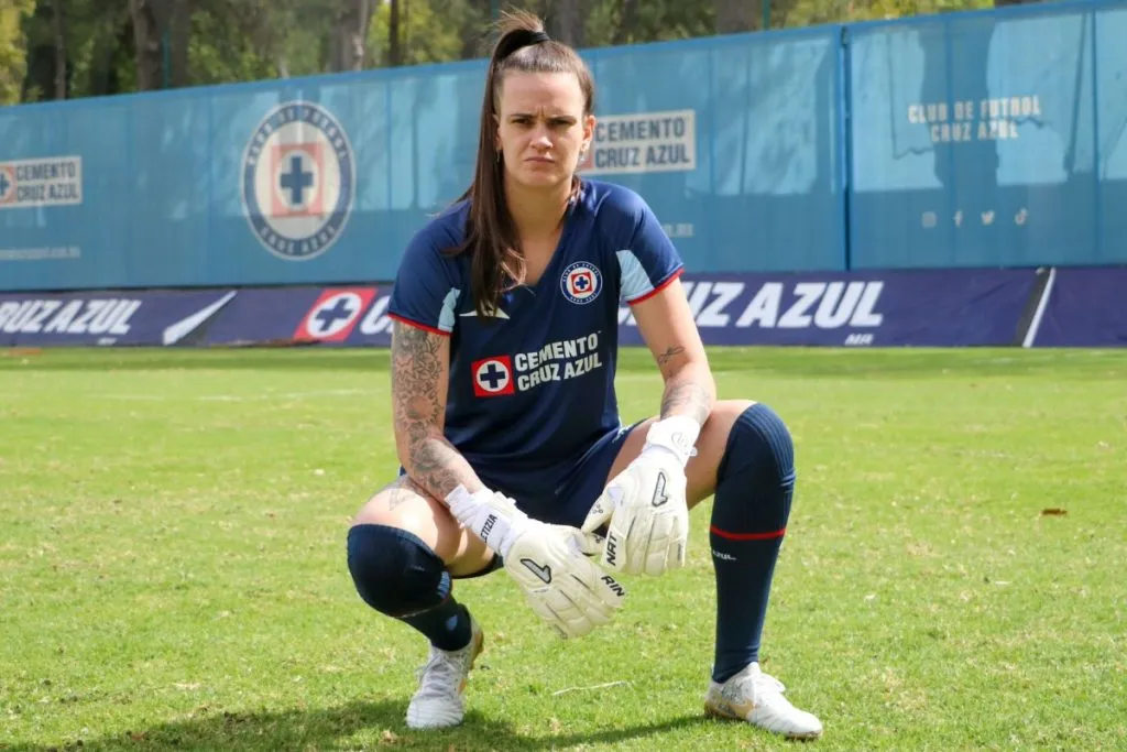 Leticia Rodrigues, nueva portera de Cruz Azul Femenil.