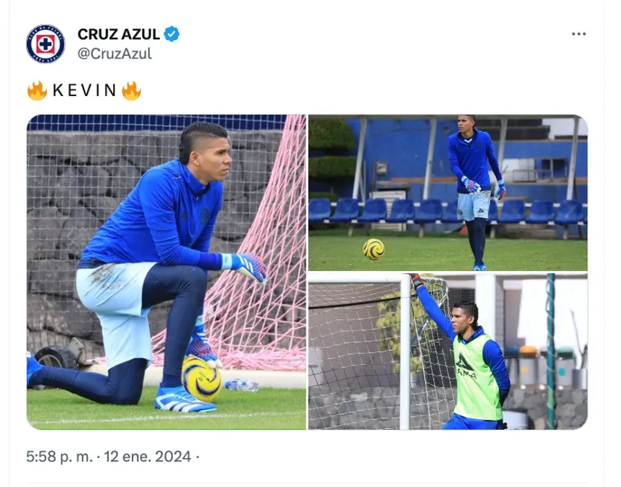 Kevin Mier, quinto refuerzo extranjero de Cruz Azul