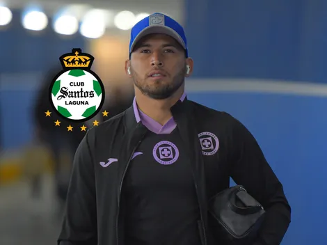 Santos Laguna está interesado en sacar a Juan Escobar de Cruz Azul