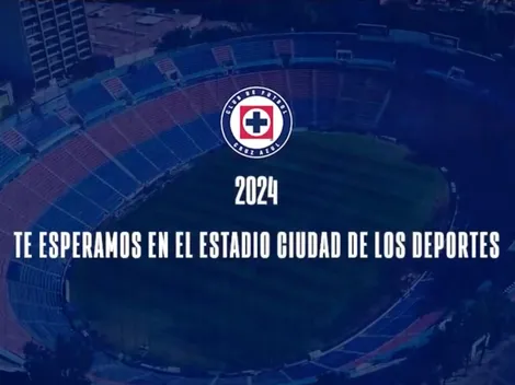 Cruz Azul jugará en el ex Estadio Azul durante el Clausura 2024