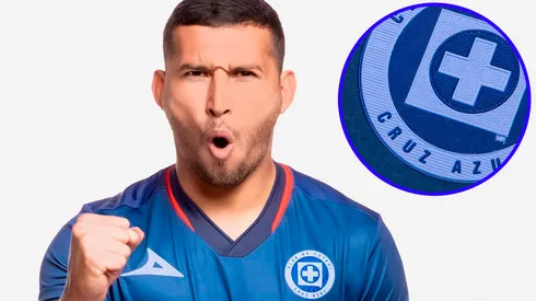 Juan Escobar lució el tercer uniforme de Cruz Azul.