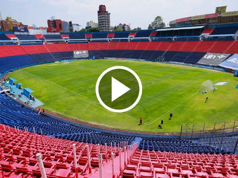 Así se encuentra el Estadio Azul Actualmente