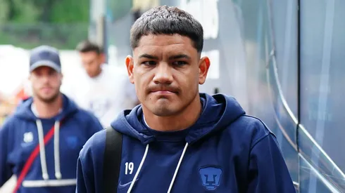 El conjunto cementero disputó un amistoso ante el Atlante en donde el delantero uruguayo se lució.