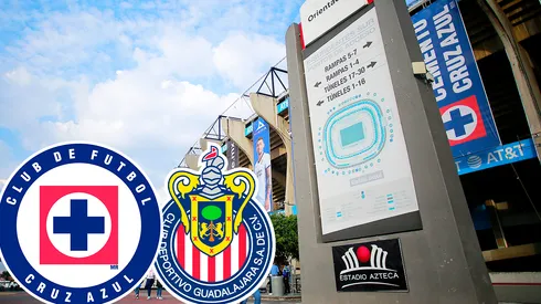 Cruz Azul juega contra Chivas en el Azteca.