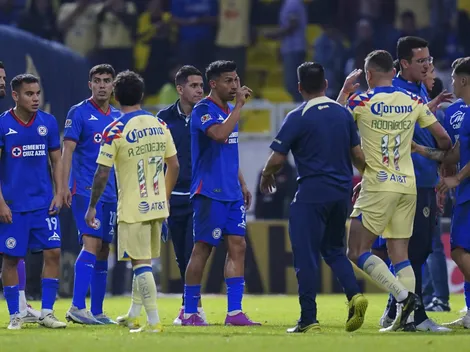 La insólita sanción al América tras el conato de bronca con Cruz Azul