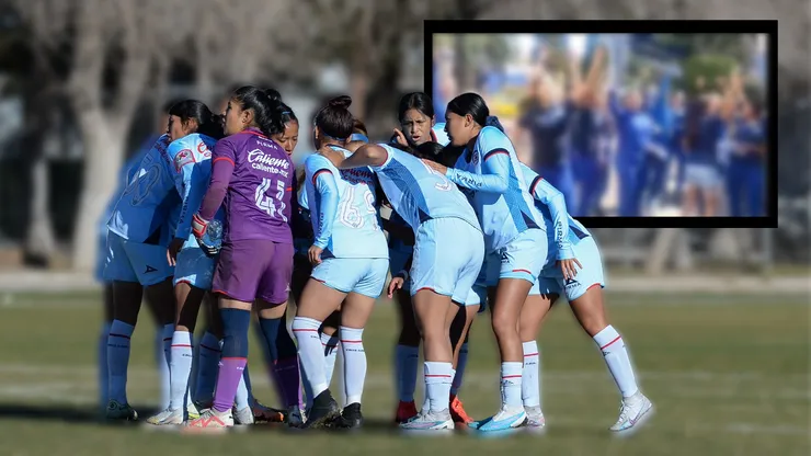 Polémicos cánticos de las juveniles de Cruz Azul.