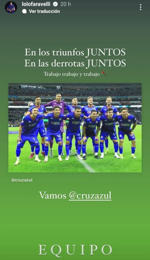 La storie de Faravelli tras el Clásico Joven (@lolofaravelli)