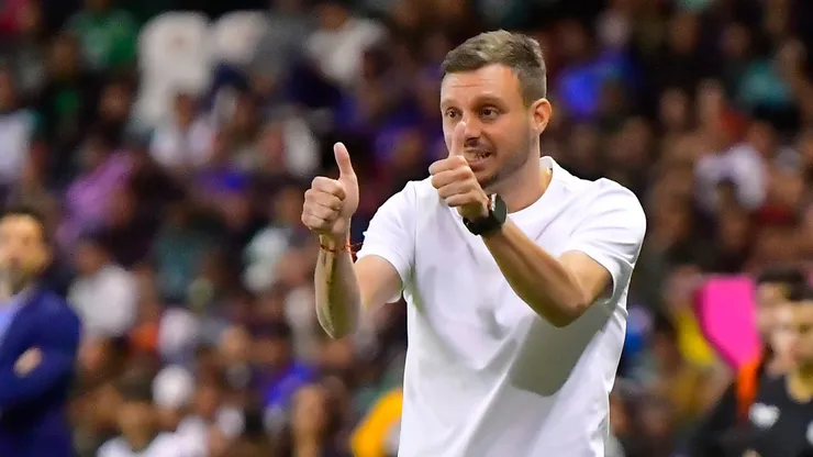 Martín Anselmi, DT de Cruz Azul.