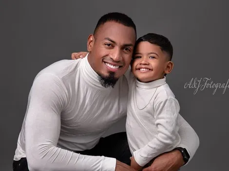 El hijo de Willer Ditta es un aficionado más de Cruz Azul