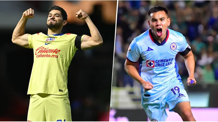 Las alineaciones confirmadas de América vs. Cruz Azul
