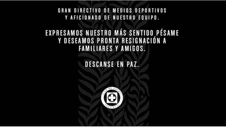 Fallece periodista de Fox Sports aficionado de Cruz Azul