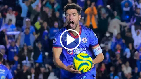 Eufórico festejo de Nacho Rivero.