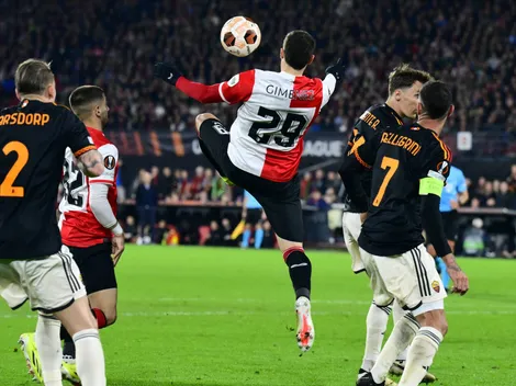 Santi intenta con chilena pero queda en duda el pase en Europa League