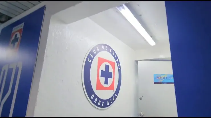 Así lucen los pasillos del Estadio Azul.