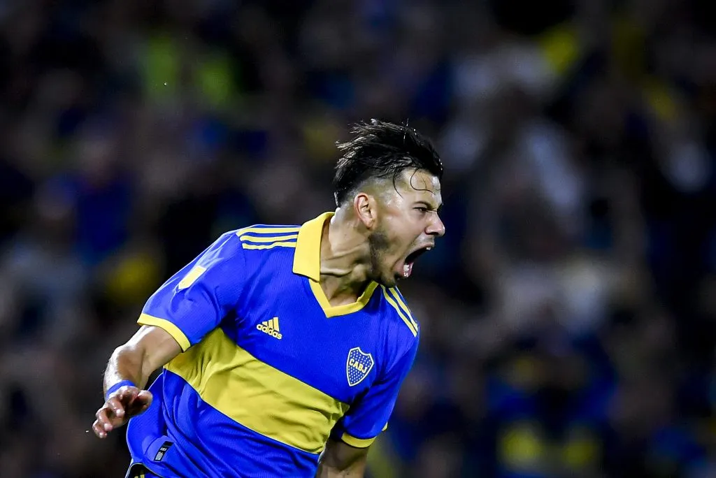 Óscar Romero en su paso por Boca Juniors. También se encuentra sin club (Getty)