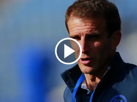 Iván Alonso llegó caminando solo al Estadio Azul