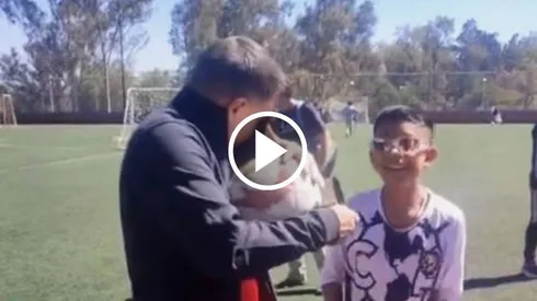 El cómico momento entre Chaco Giménez y un aficionado del América