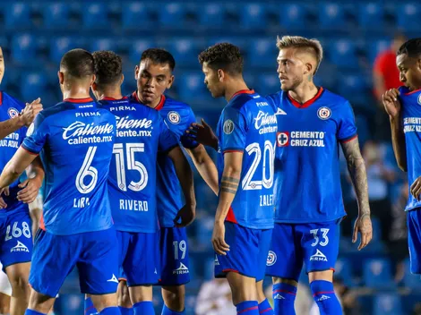 Cruz Azul bajó un puesto y quedó fuera de la zona de boleto directo