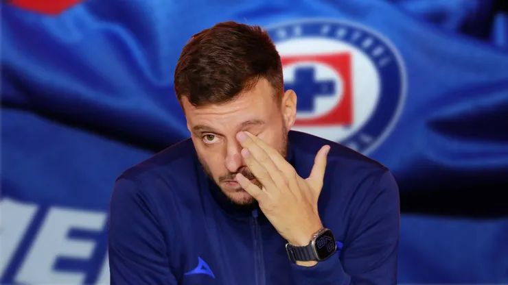 Martín Anselmi, DT de Cruz Azul.
