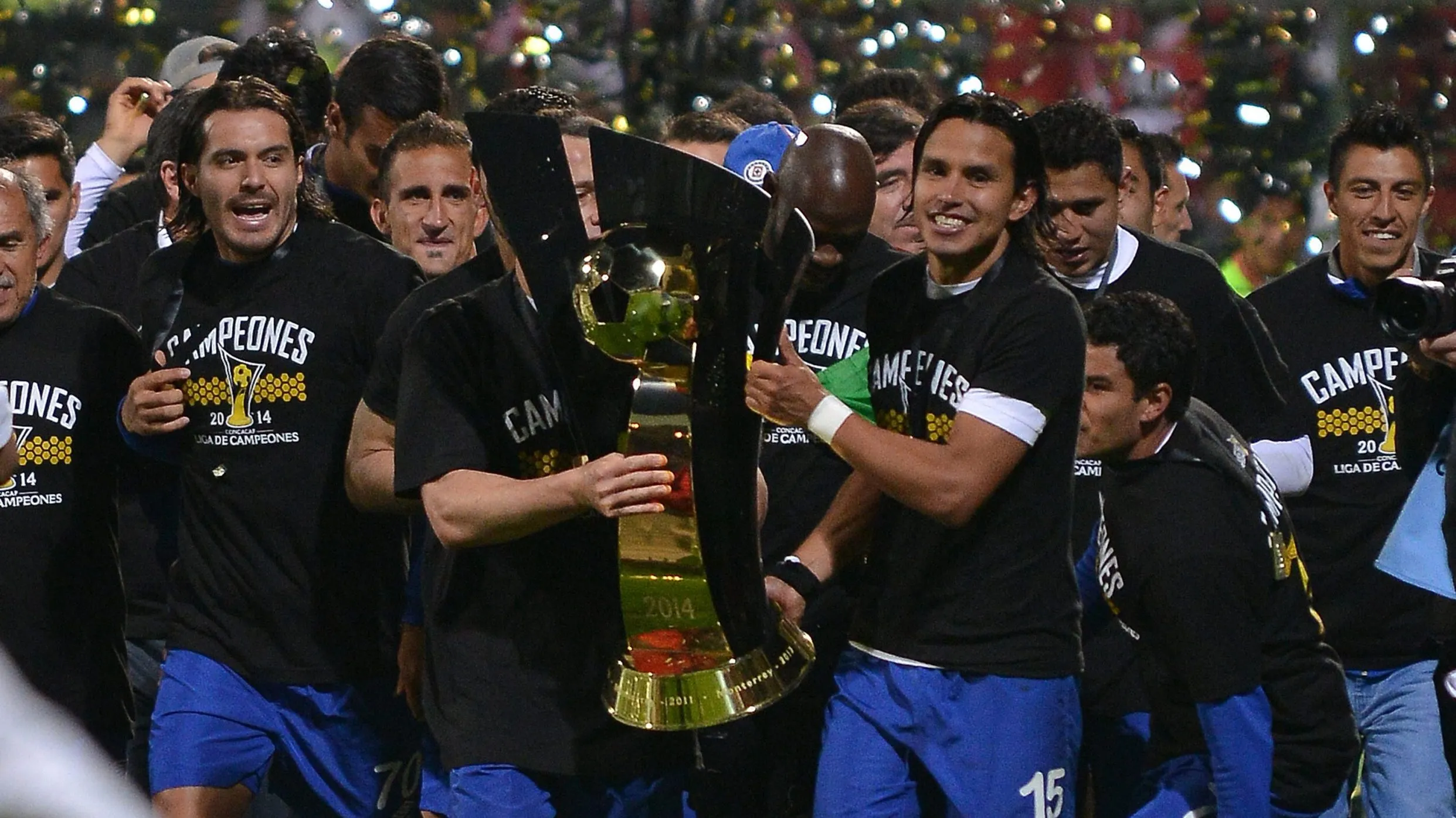 2014, la última vez de Cruz Azul campeón de Concachampions. (JAM Media)