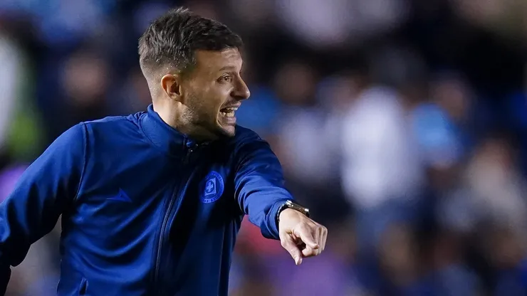 Martín Anselmi, DT de Cruz Azul.