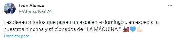 El mensaje del DD para todo Cruz Azul. (@AlonsoIvan24)