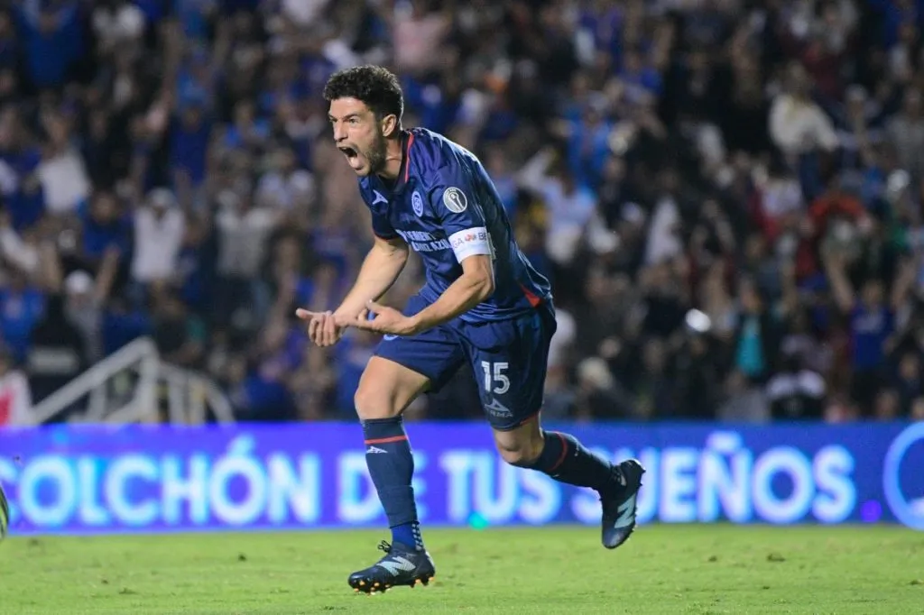 Nacho Rivero, capitán de Cruz Azul. (Foto: Imago7)
