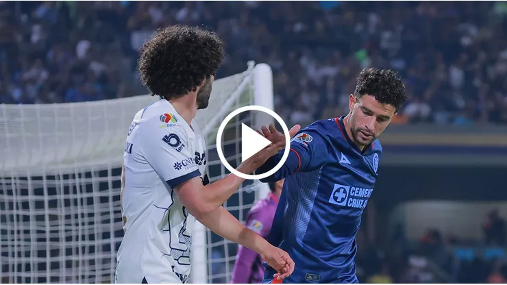 Amigable igualada entre Cruz Azul y Pumas.