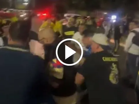 Batalla campal entre aficionados de Cruz Azul y América