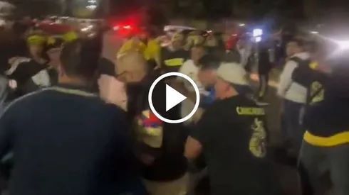 Batalla campal entre aficionados de Cruz Azul y América