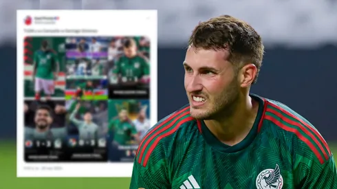 Santiago Giménez no la ha pasado bien con el TRI.