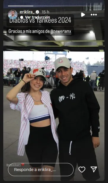 Así festejó Erik Lira después de ganar el Clásico Joven con Cruz Azul (@eriklira_)