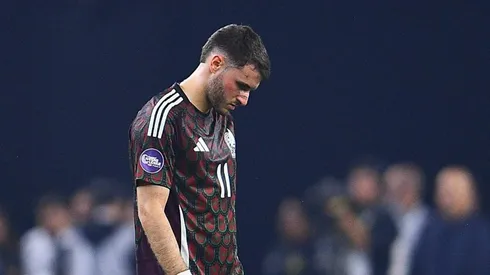 Santi Giménez y México cayeron ante Estados Unidos.