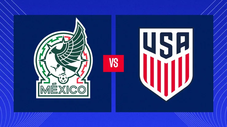 México y USA chocan en la final de la Nations League.