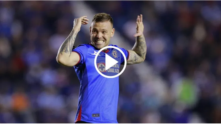 Así festejó Rodolfo Rotondi la victoria de Cruz Azul