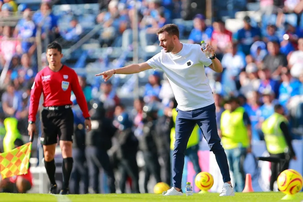 Martín Anselmi, DT de Cruz Azul. (Foto: Jam Media)