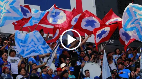 La fiesta de la afición de Cruz Azul en Los Ángeles